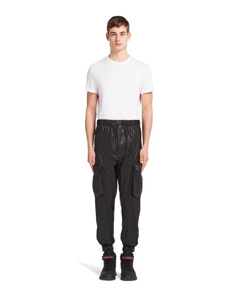 cargo prada|Prada cargo trousers.